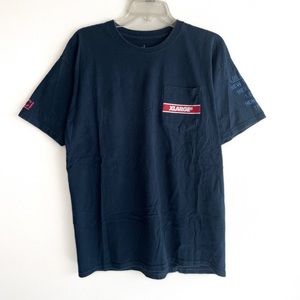 X-LARGE Streetwear Navy Blue Front Pocket T-Shirt